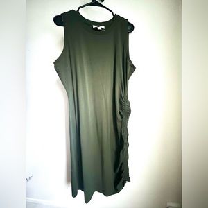 Michael Kors Olive Green Tank Dress